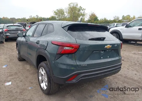 2025 Chevrolet Trax Fwd Ls из США, поврежденный, VIN KL77LFEP2SC309806